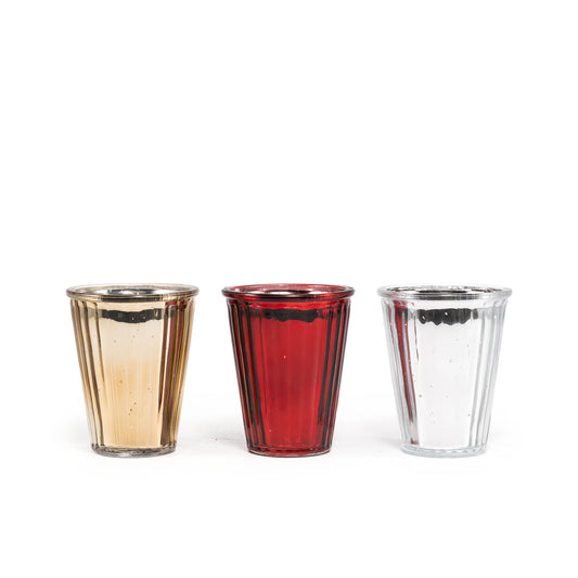 Poinsettia 6cm in Glass - Poinsettia The Horti House