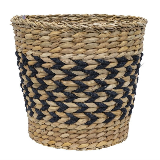 Basket Medasi 30cm Black - Pots The Horti House
