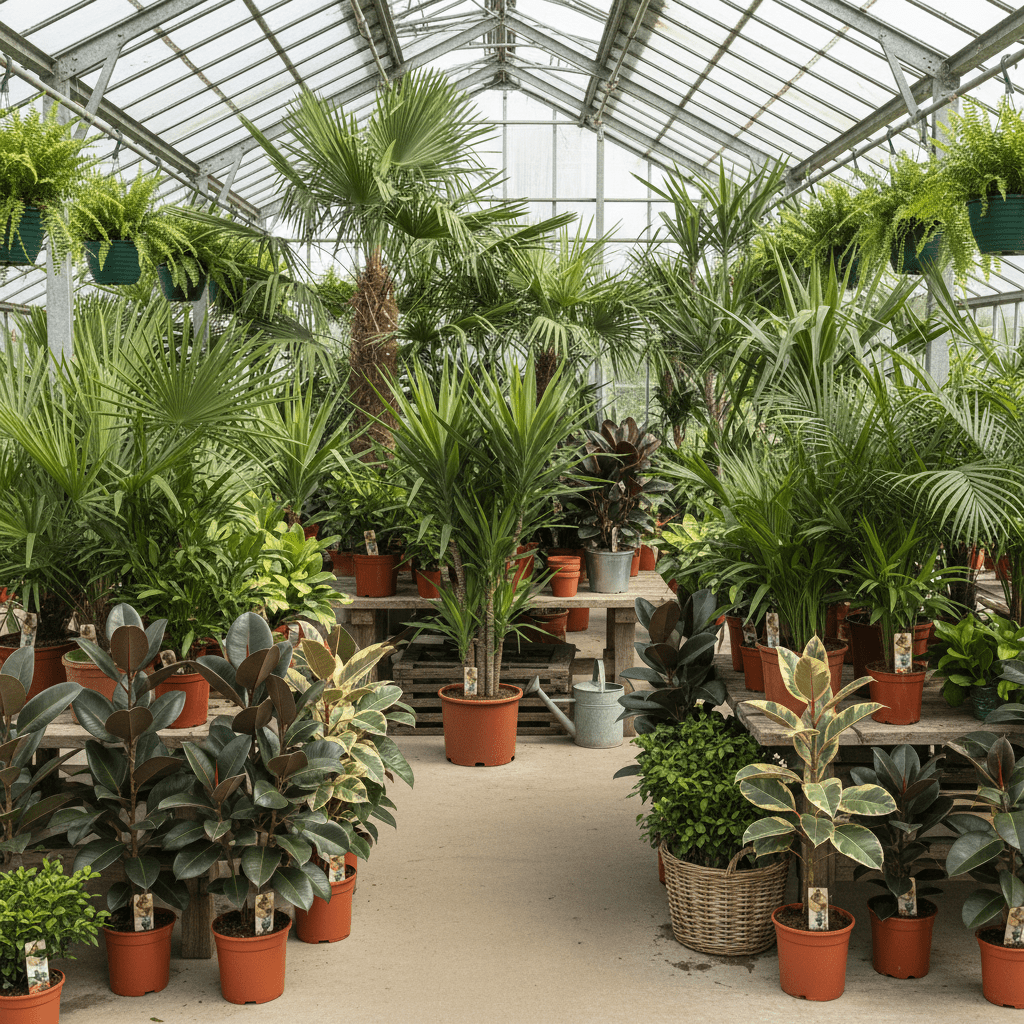 Essential Green Plant Trolley - Green Plant The Horti House