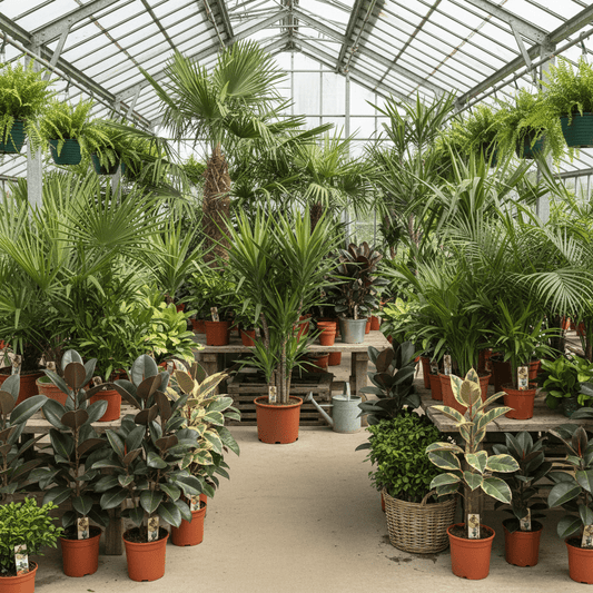 Essential Green Plant Trolley - Green Plant The Horti House