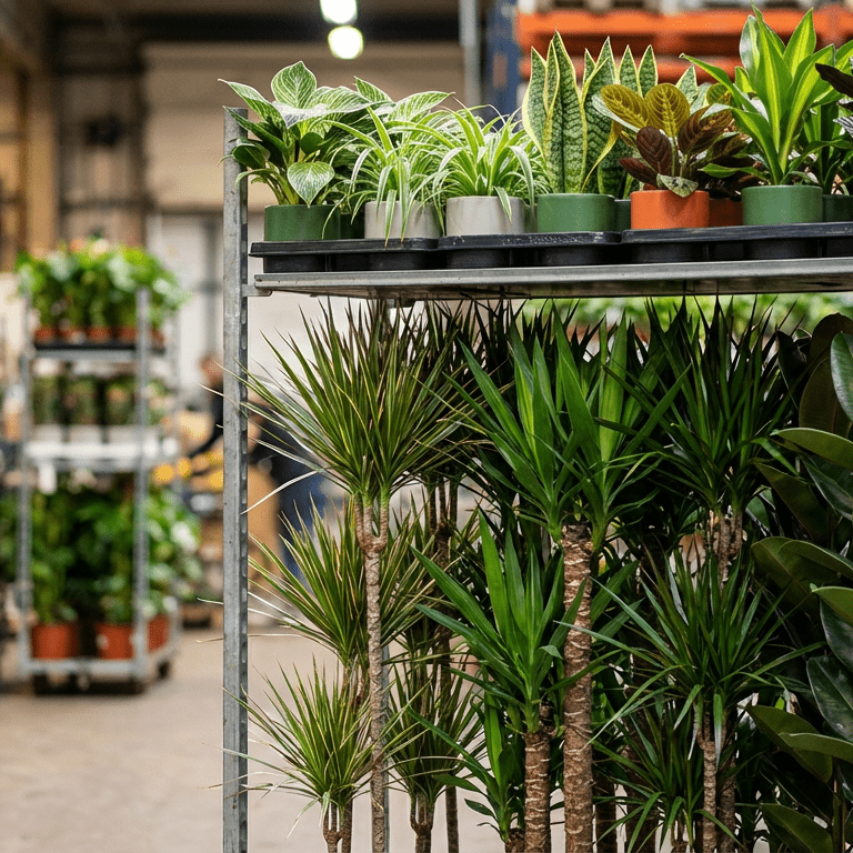 Premium Green Plant Trolley - Green Plant The Horti House