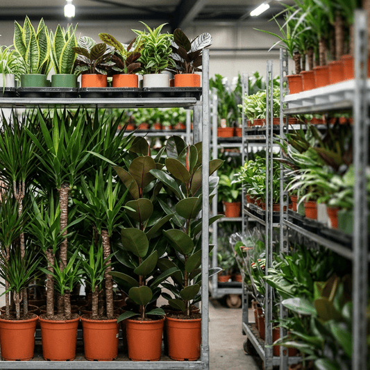 Essential Green Plant Trolley - Green Plant The Horti House