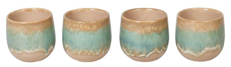 Ceramic 6cm Blue Wave